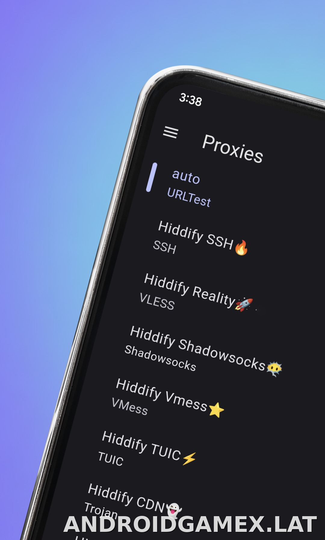 Hiddify скриншот 2